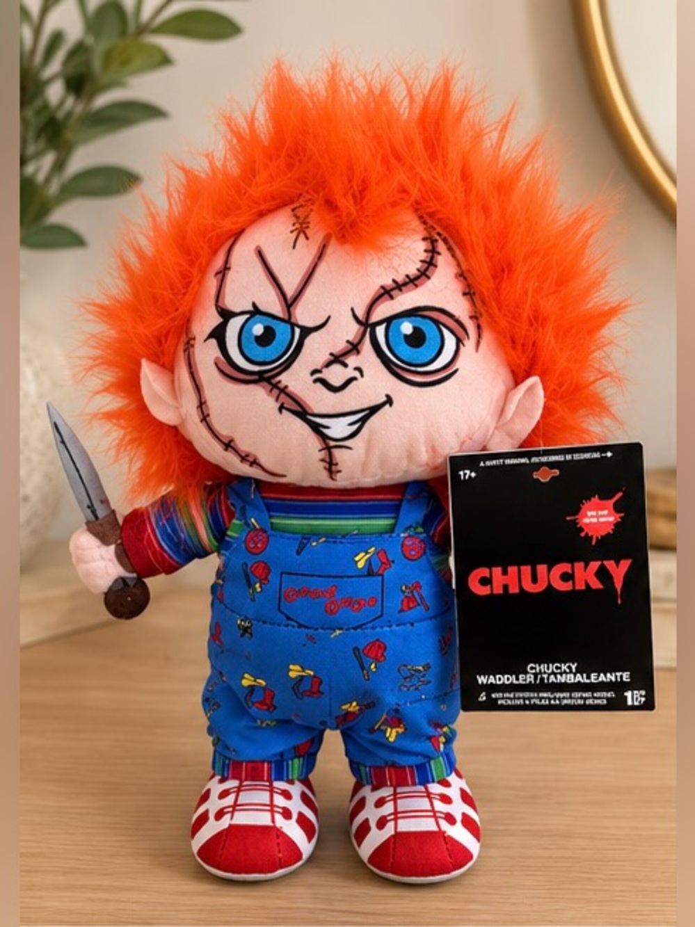 NWT Gemmy Chucky Waddler Animated Walking Talking Doll Child’s Play